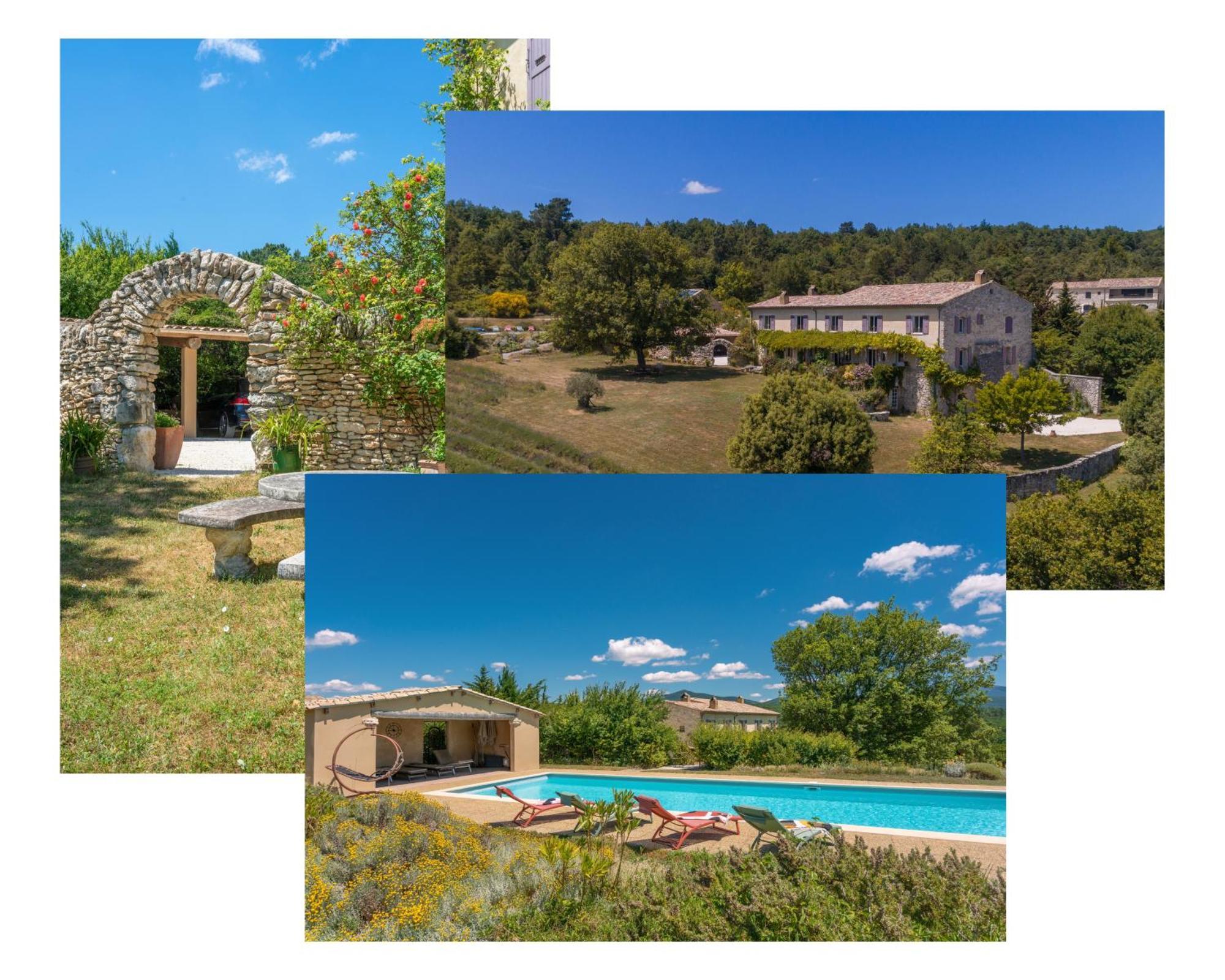 Domaine De Barbe - Chambre Lin Salles-sous-Bois Екстер'єр фото